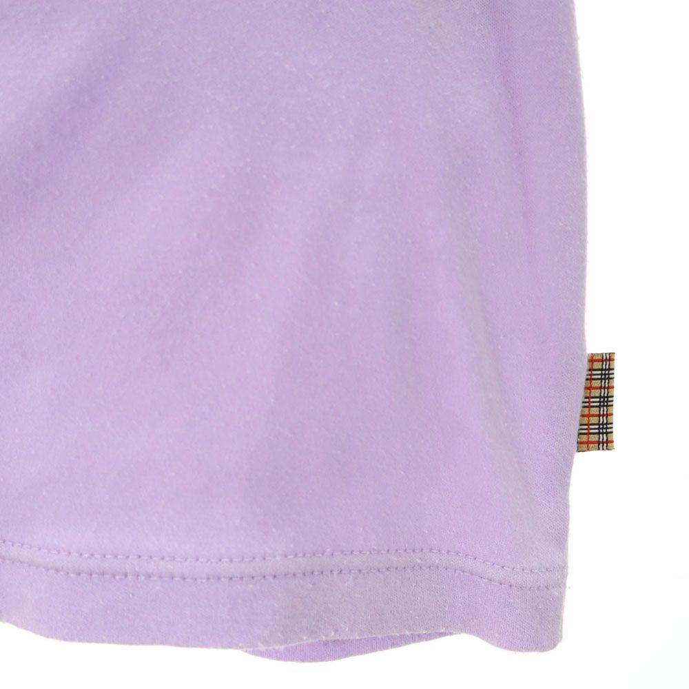 BURBERRY BLUE LABEL バーバリーブルーレーベル 三陽商会 7分袖 スウェット カーディガン M パープル系 レディース