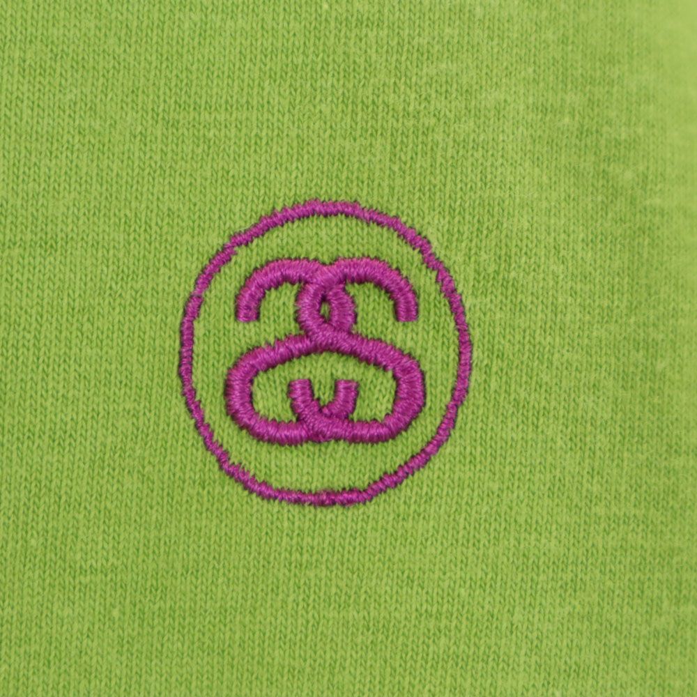 STUSSY ステューシー 00s オールド 半袖 Tシャツ L グリーン系 メンズ