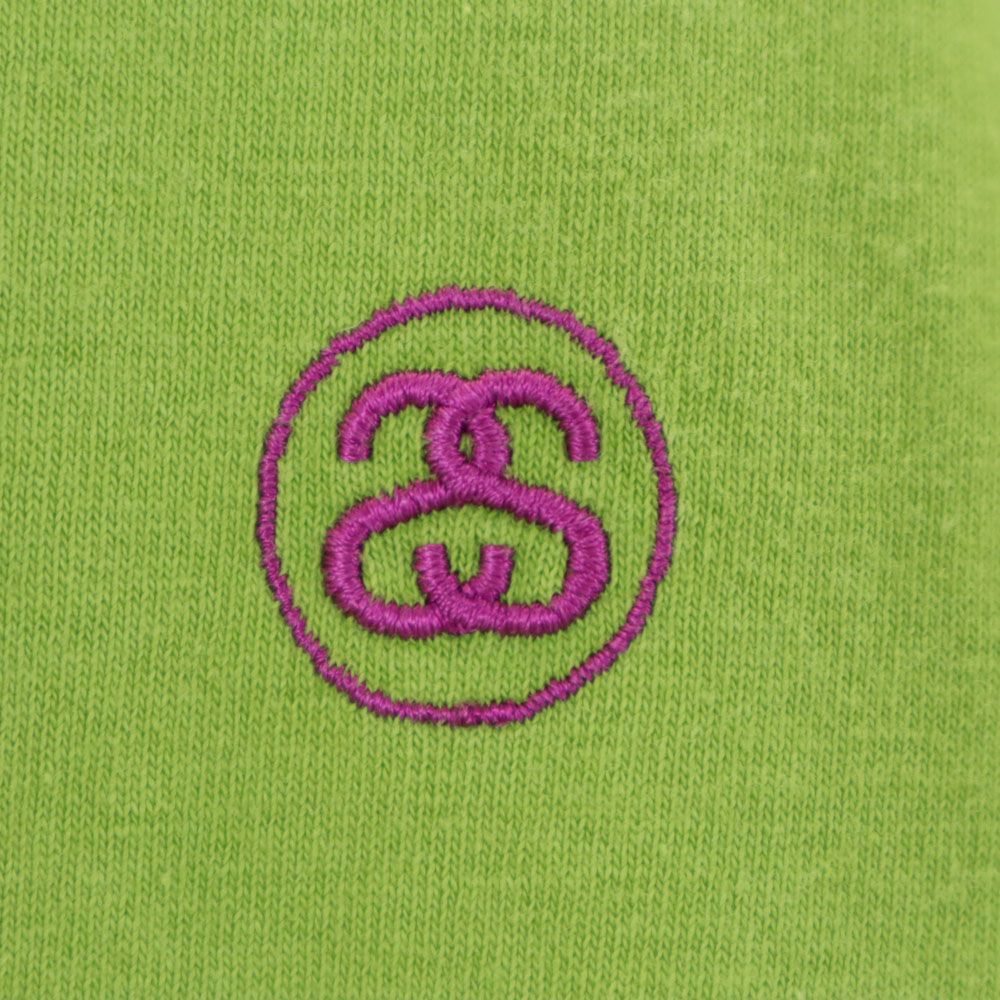 ステューシー 00s オールド 半袖 Tシャツ L グリーン系 STUSSY メンズ