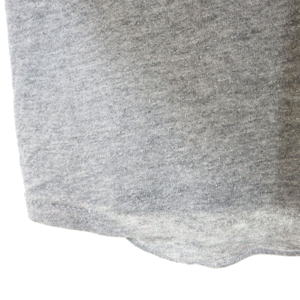 JERZEES ジャージーズ 90s USA製 オールド ミッキーマウスプリント 半袖 Tシャツ S グレー系 メンズ