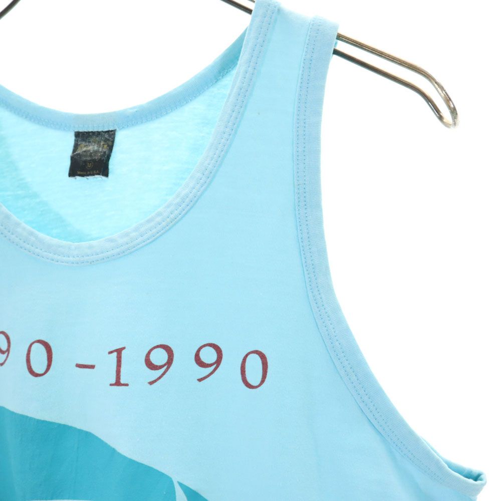 anbil アンビル 90s USA製 オールド タンクトップ M ブルー系 メンズ