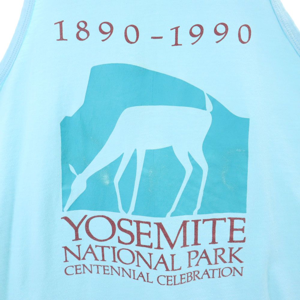 anbil アンビル 90s USA製 オールド タンクトップ M ブルー系 メンズ