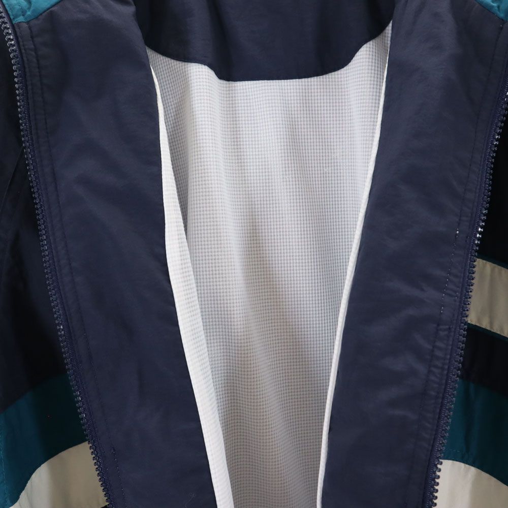 FILA フィラ 90s オールド ナイロンジャケット L ネイビー メンズ