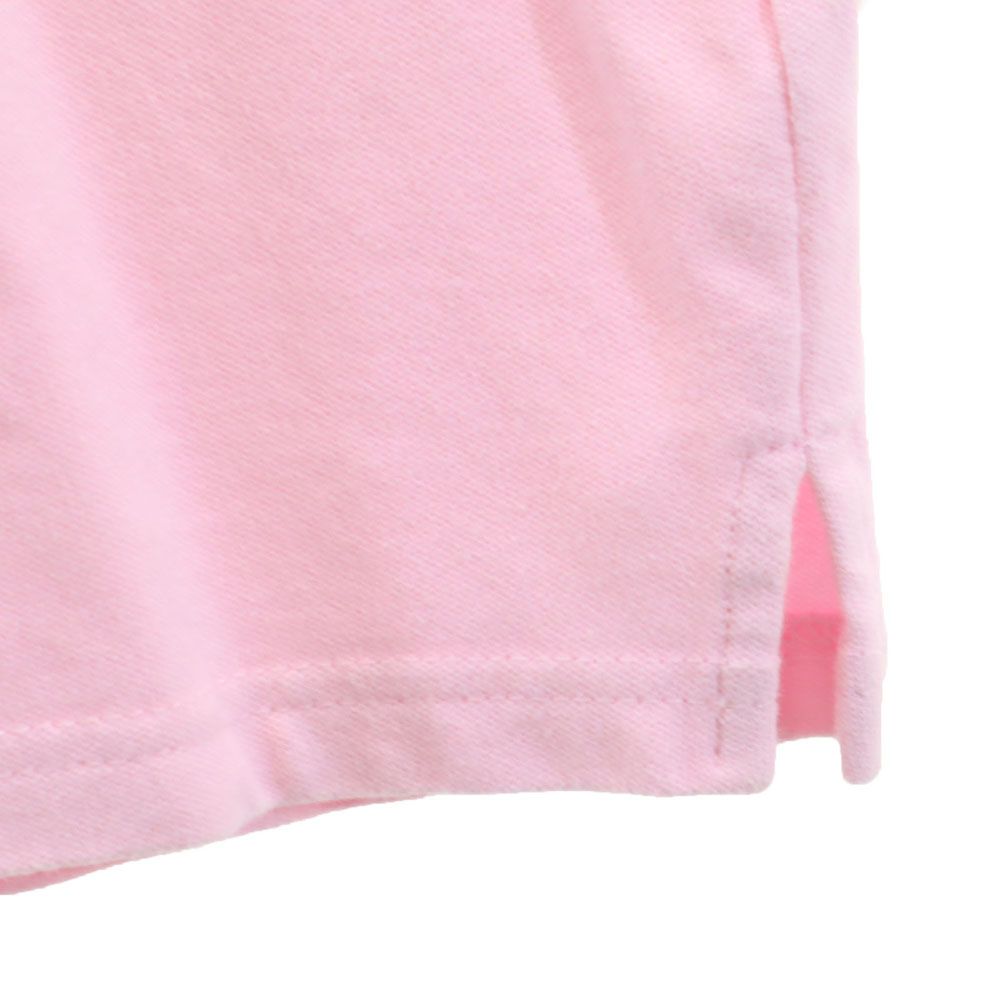 マスターバニーエディション 刺繍 ゴルフ 半袖 ポロシャツ 4 ピンク MASTER BUNNY EDITION メンズ