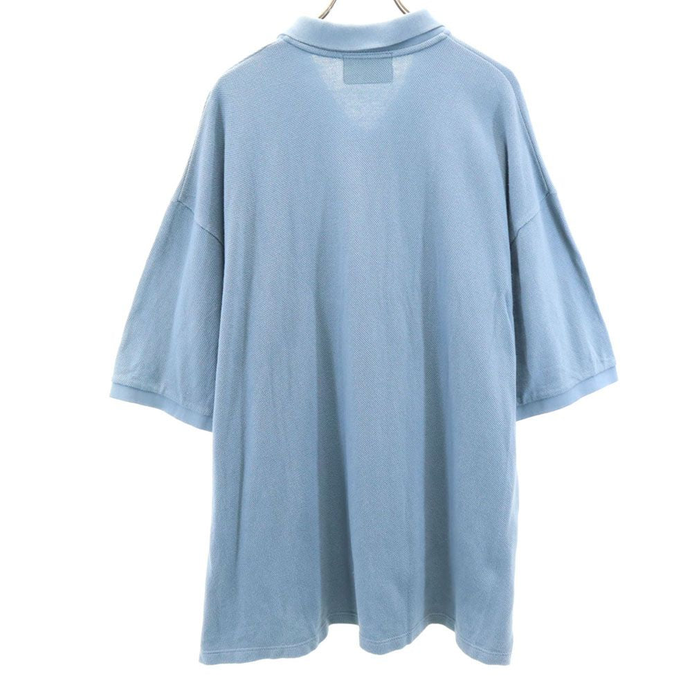 SWAGGER スワッガー 半袖 ポロシャツ XXL ブルー系 ビッグサイズ メンズ