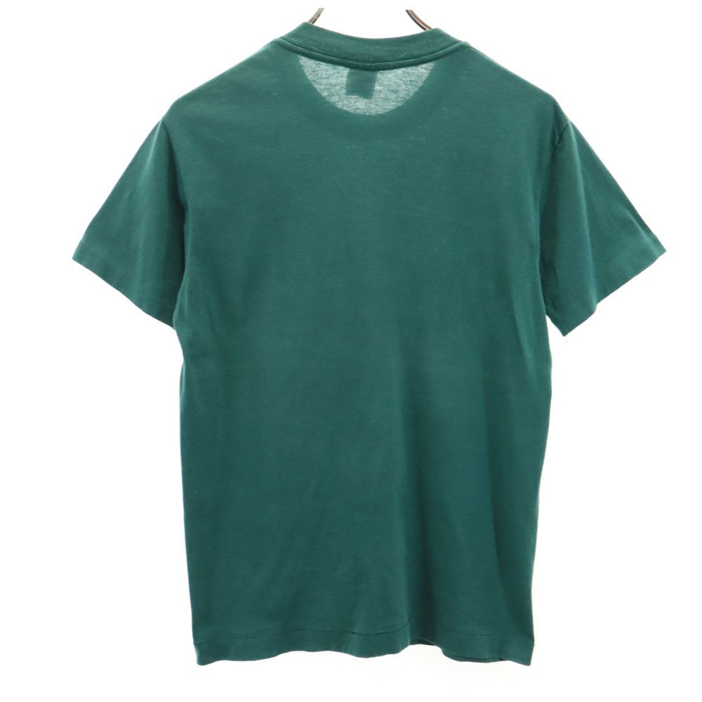 TRENCH トレンチ 80s USA製 ヴィンテージ 半袖 オークランド アスレチックス Tシャツ M グリーン Oakland Athletics メンズ