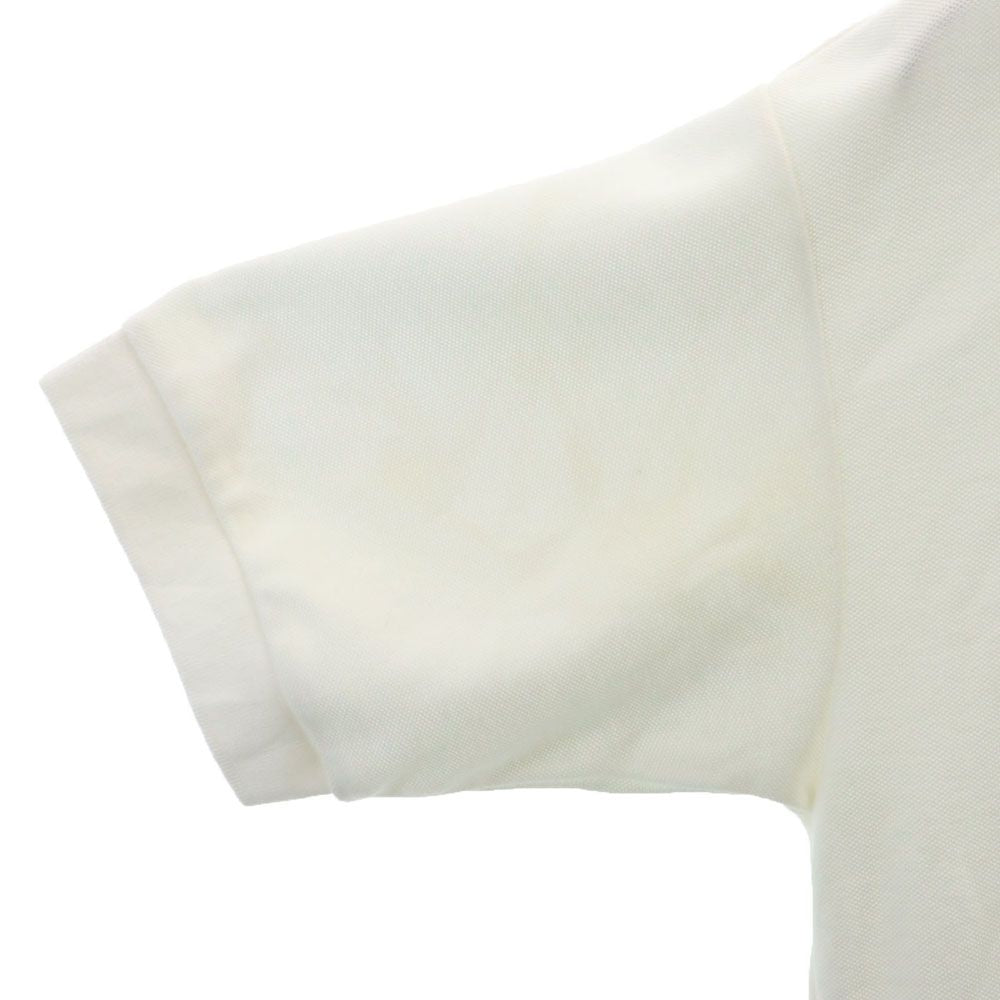 Castelbajac sport カステルバジャックスポーツ 日本製 半袖 鹿の子 ポロシャツ 3 ホワイト メンズ