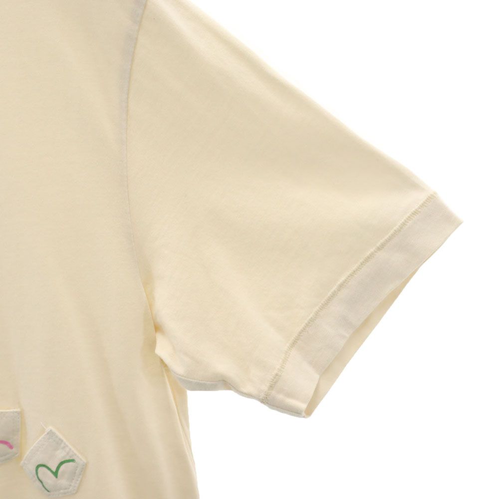 エヴィス 半袖 Tシャツ M ベージュ系 EVISU メンズ