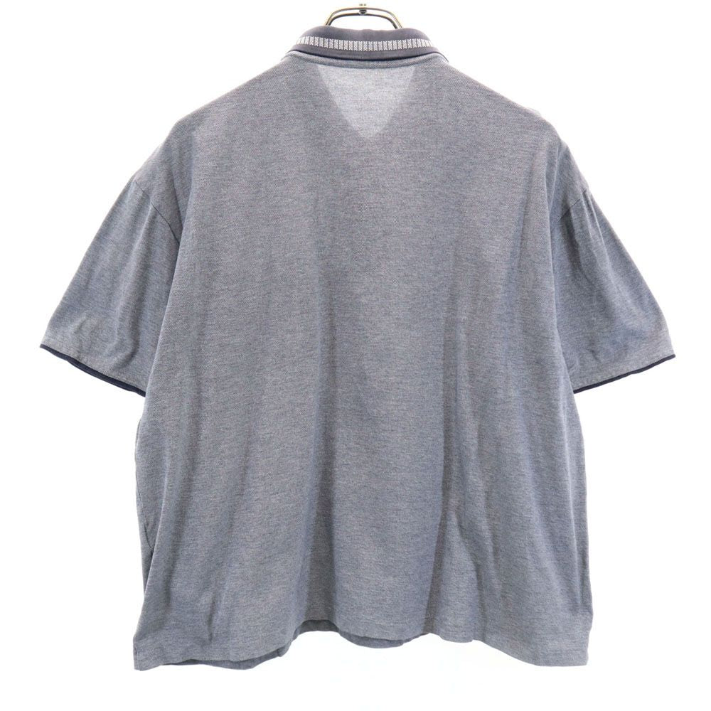 Pierre Cardin ピエールカルダン 半袖 ポロシャツ L ネイビー系 メンズ