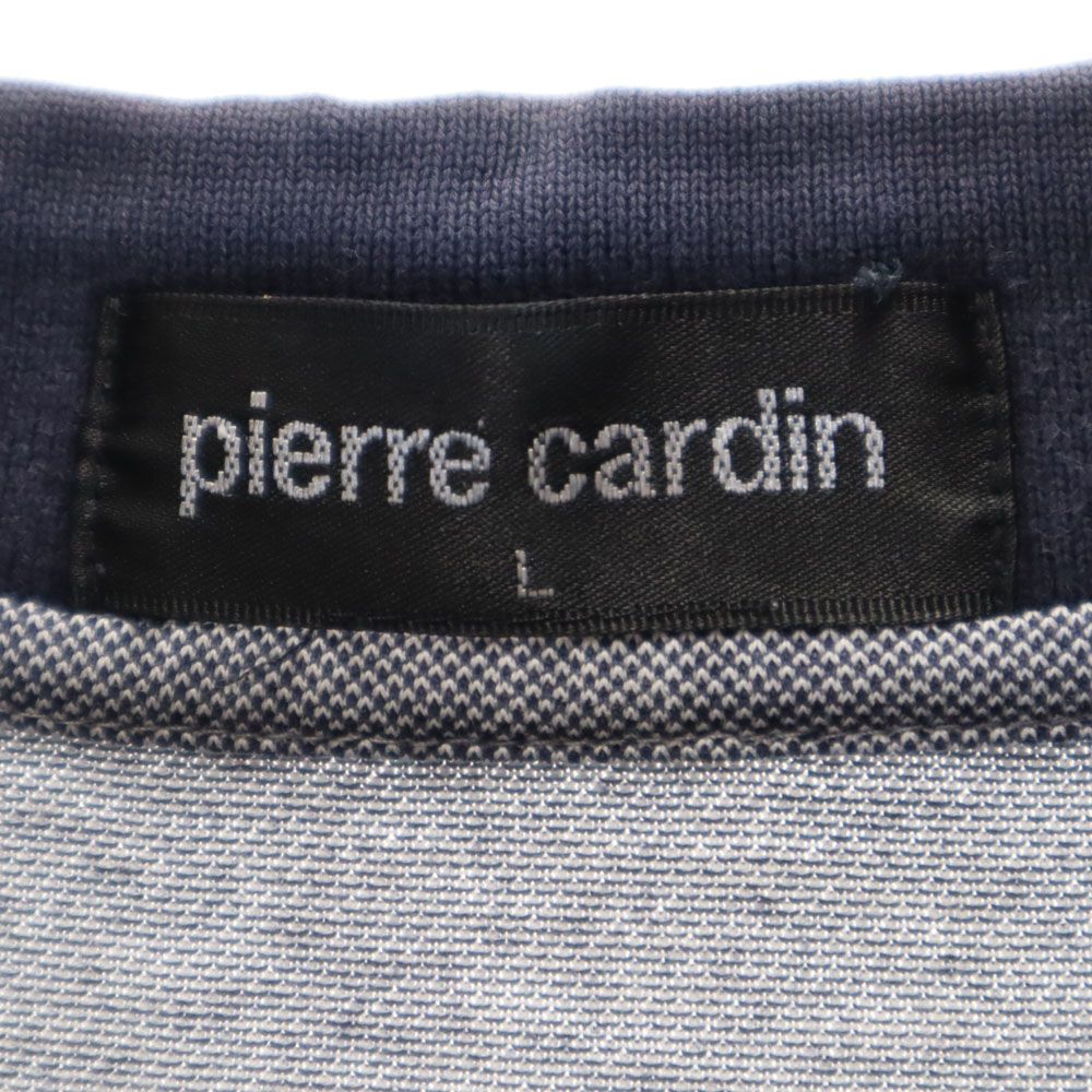 Pierre Cardin ピエールカルダン 半袖 ポロシャツ L ネイビー系 メンズ