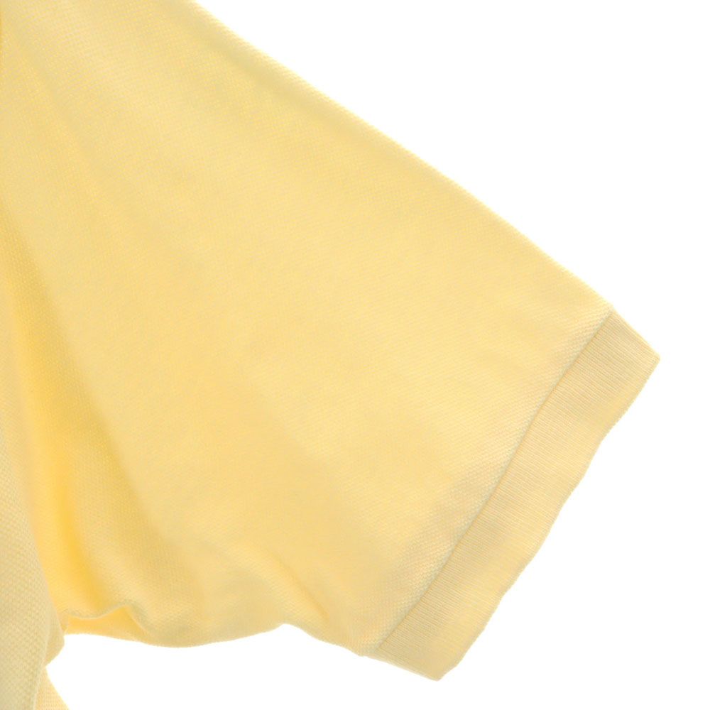 FRED PERRY フレッドペリー 90s イギリス製 オールド 半袖 ポロシャツ 44 イエロー系 鹿の子 メンズ