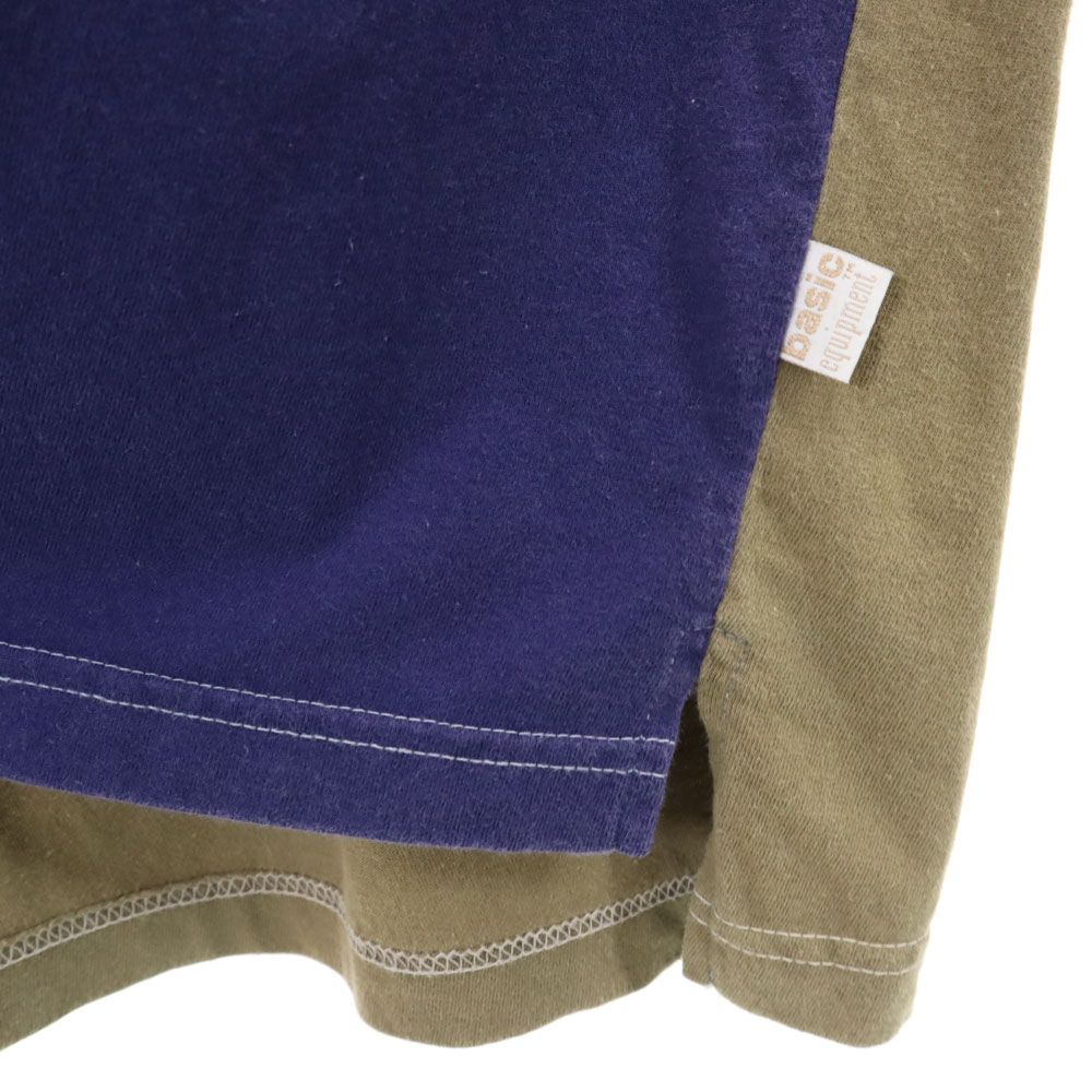 basic equipment 90s オールド 半袖 ポロシャツ M パープル 他 メンズ