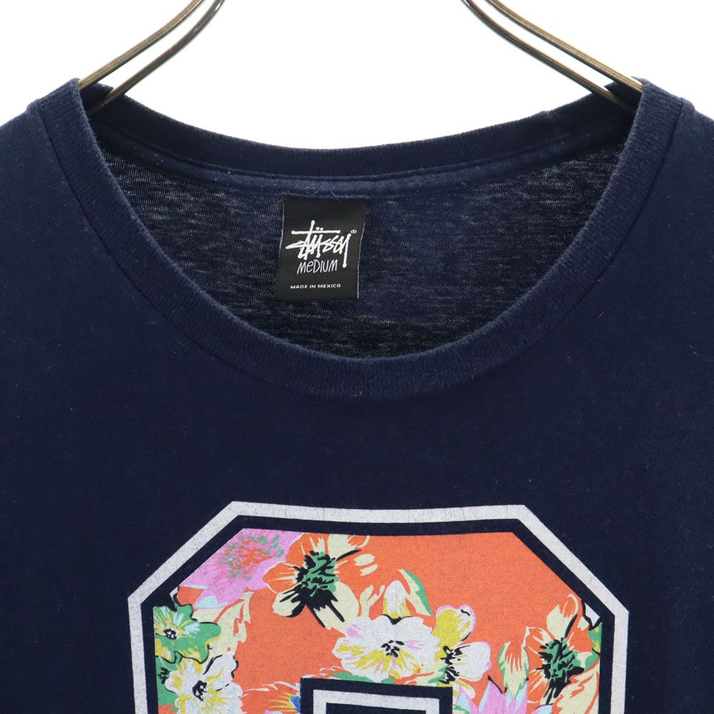 ステューシー 半袖 Tシャツ M ネイビー STUSSY メンズ