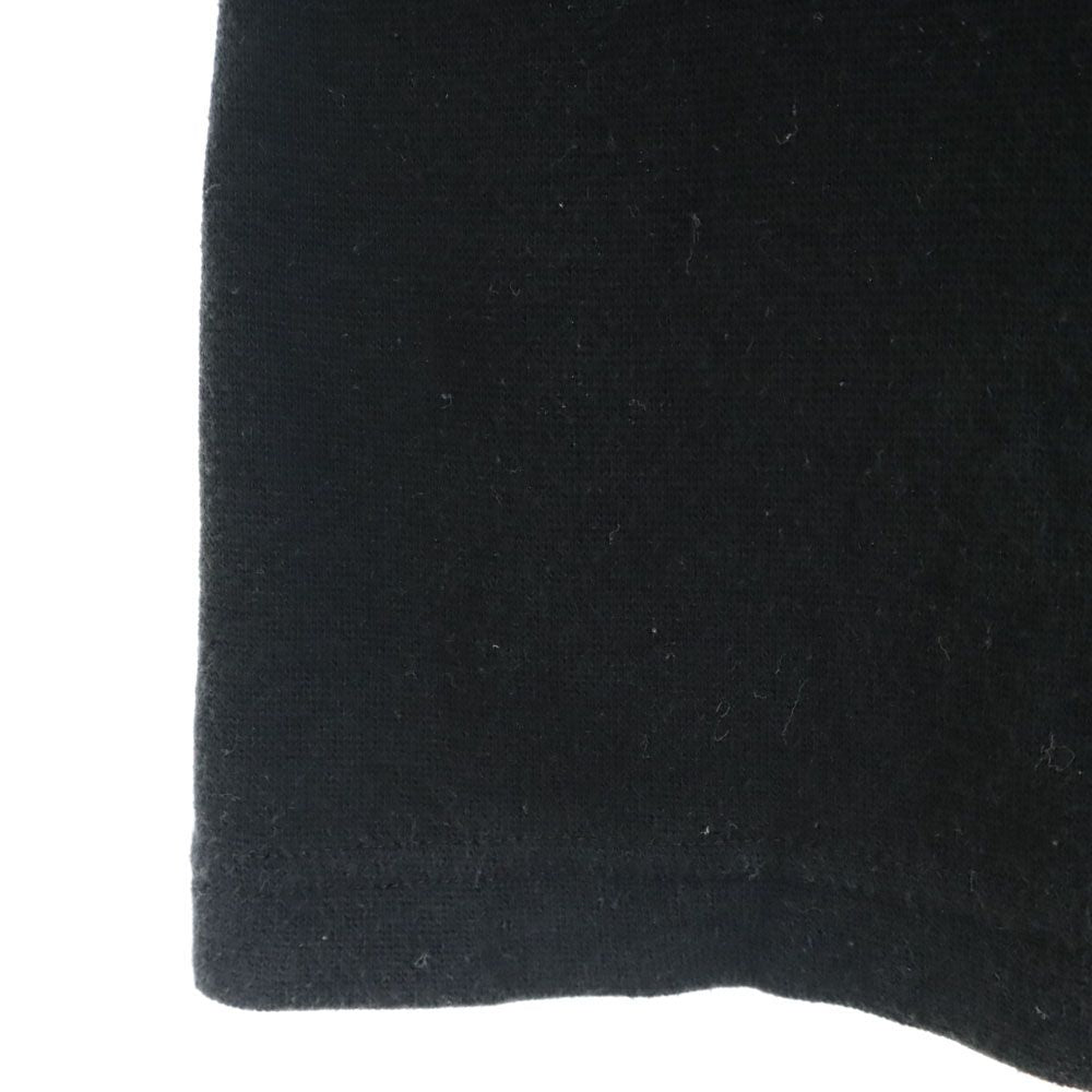 ARMANI JEANS アルマーニジーンズ イタリア製 半袖 Vネック Tシャツ 4 ブラック メンズ