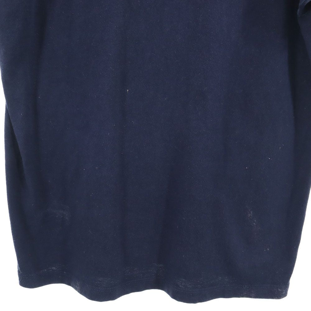 Calvin klein Jeans カルバンクラインジーンズ 90s USA製 オールド プリント 半袖 Tシャツ M ネイビー メンズ