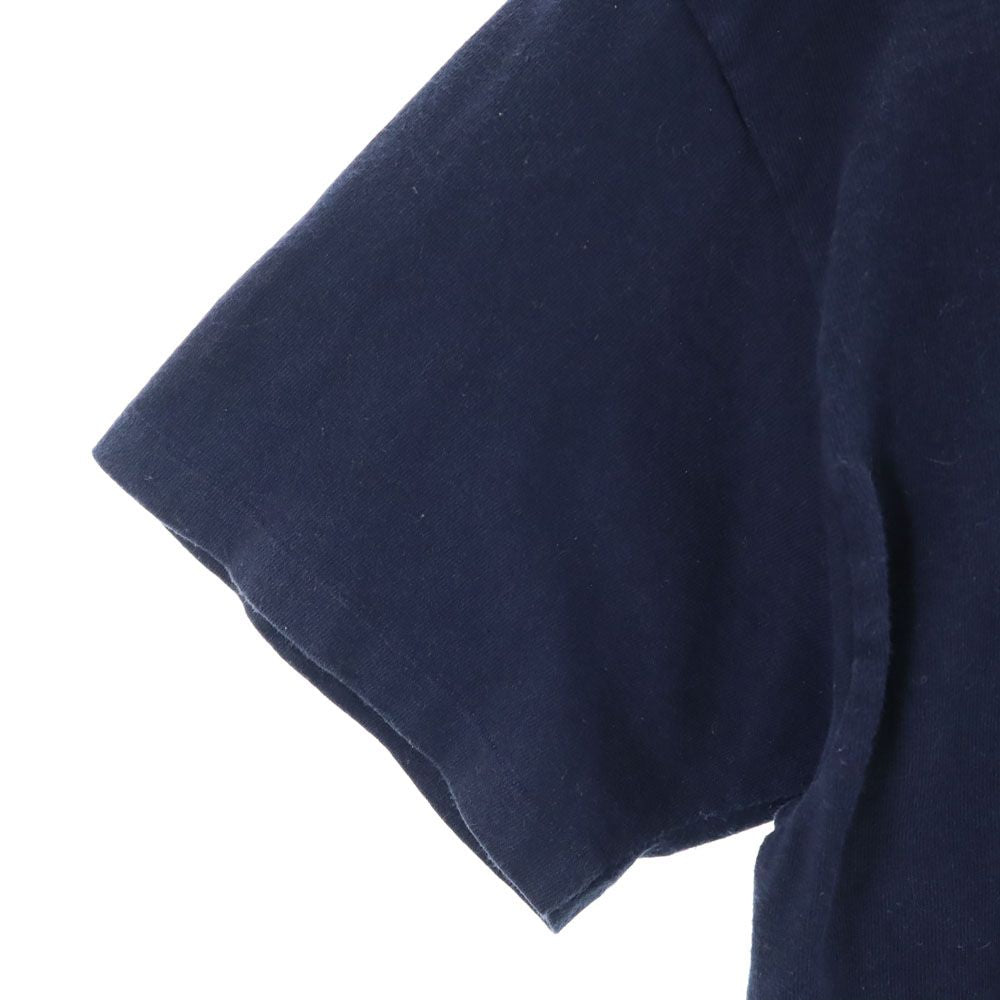 Calvin klein Jeans カルバンクラインジーンズ 90s USA製 オールド プリント 半袖 Tシャツ M ネイビー メンズ