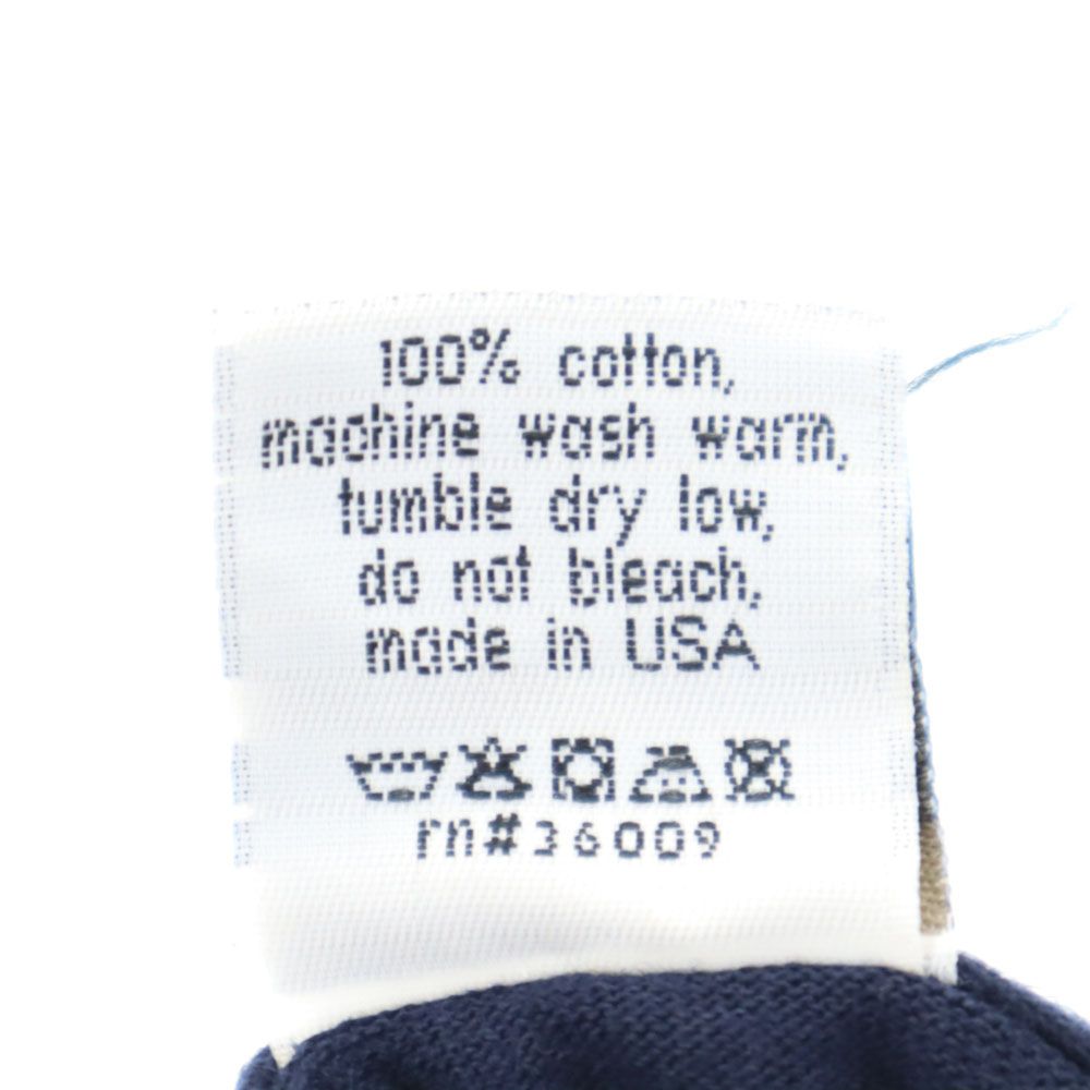 Calvin klein Jeans カルバンクラインジーンズ 90s USA製 オールド プリント 半袖 Tシャツ M ネイビー メンズ