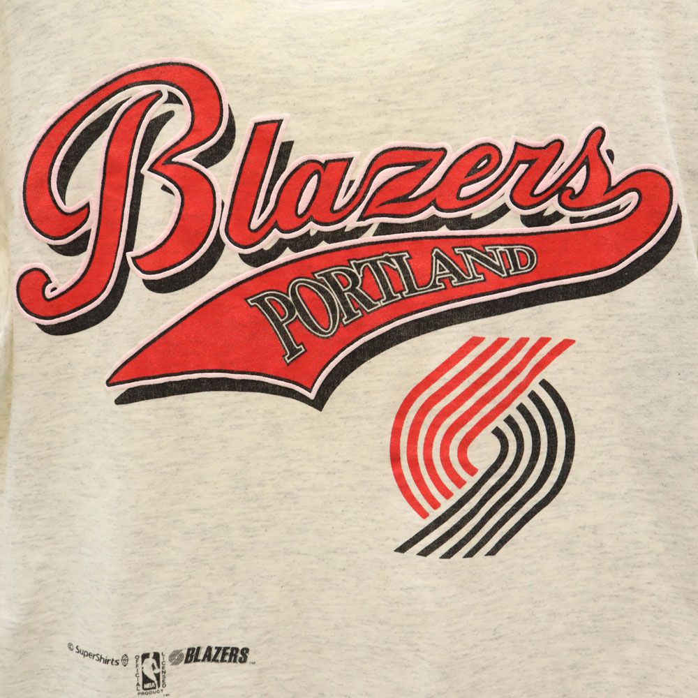 Changes チェンジーズ 90s USA製 オールド プリント 半袖 Tシャツ L グレー バスケットボール メンズ