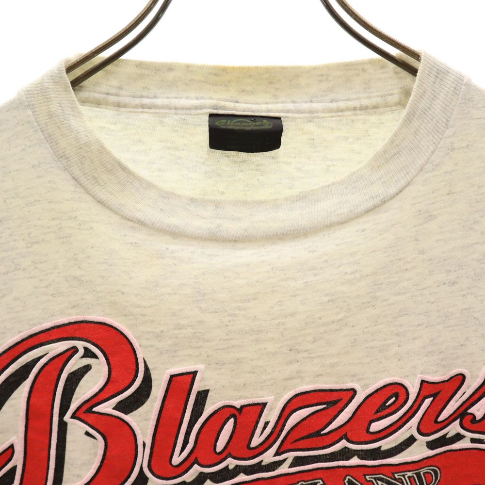 Changes チェンジーズ 90s USA製 オールド プリント 半袖 Tシャツ L グレー バスケットボール メンズ