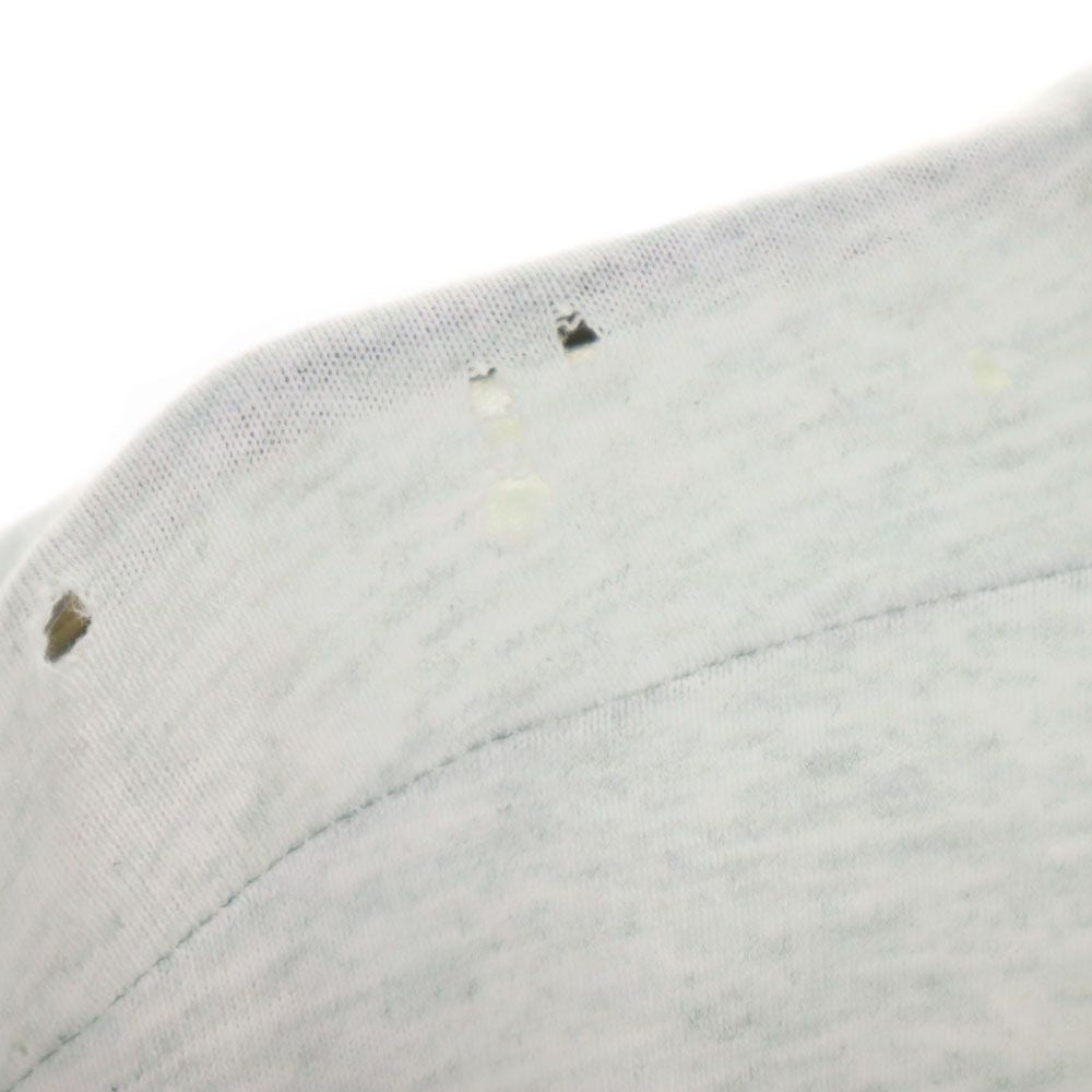 POPEYE ポパイ 90s USA製 オールド フルーツオブザルーム プリント 半袖 Tシャツ L グレー メンズ