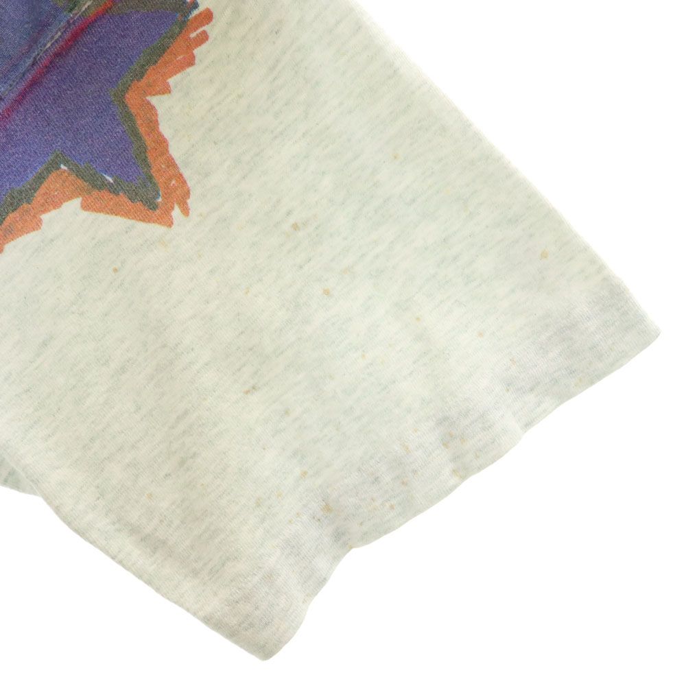 POPEYE ポパイ 90s USA製 オールド フルーツオブザルーム プリント 半袖 Tシャツ L グレー メンズ