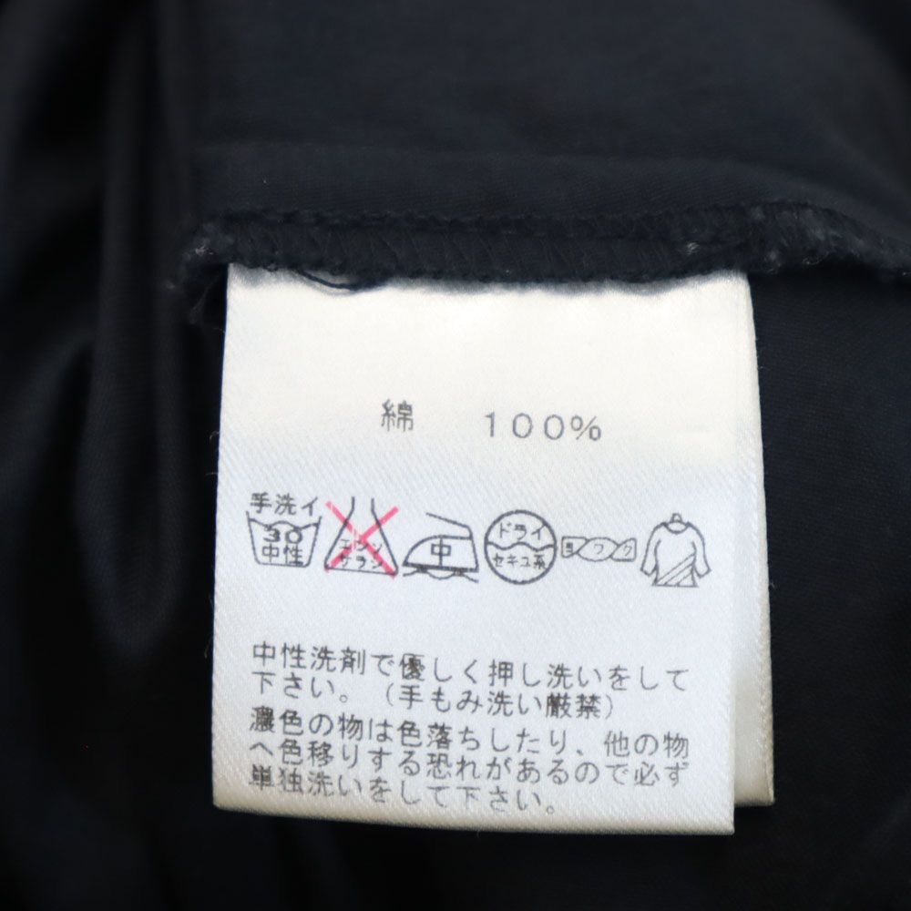 Y's for living ワイズフォーリビング 日本製 長袖 ブラウス ネイビー シャツ レディース