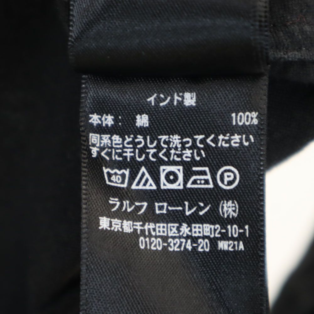 RRL ダブルアールエル 長袖 ボタンダウンシャツ XS ブラック Ralph Lauren ラルフローレン メンズ