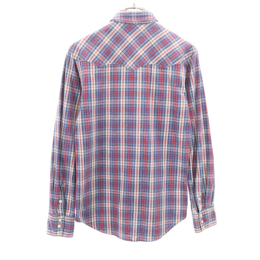 RRL ダブルアールエル 長袖 チェックシャツ XS レッド 他 Ralph Lauren ラルフローレン メンズ