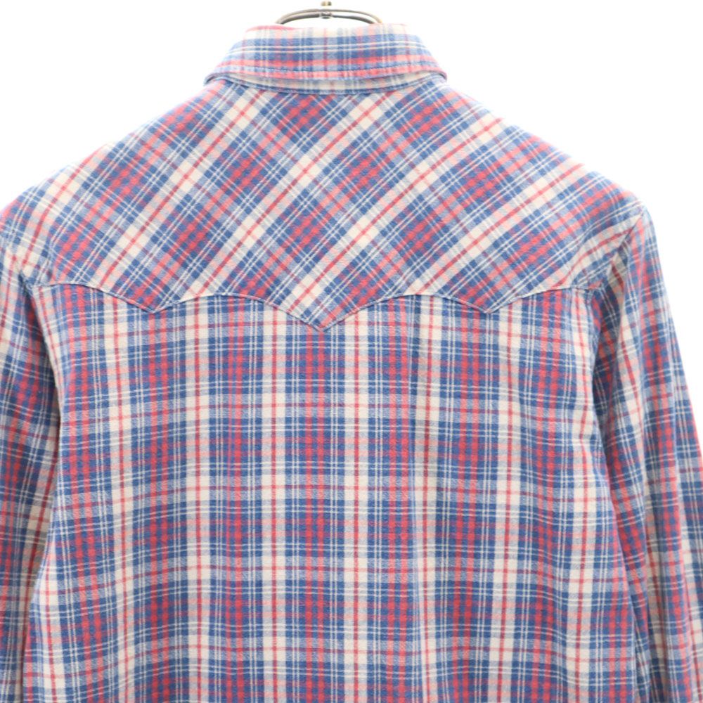 RRL ダブルアールエル 長袖 チェックシャツ XS レッド 他 Ralph Lauren ラルフローレン メンズ