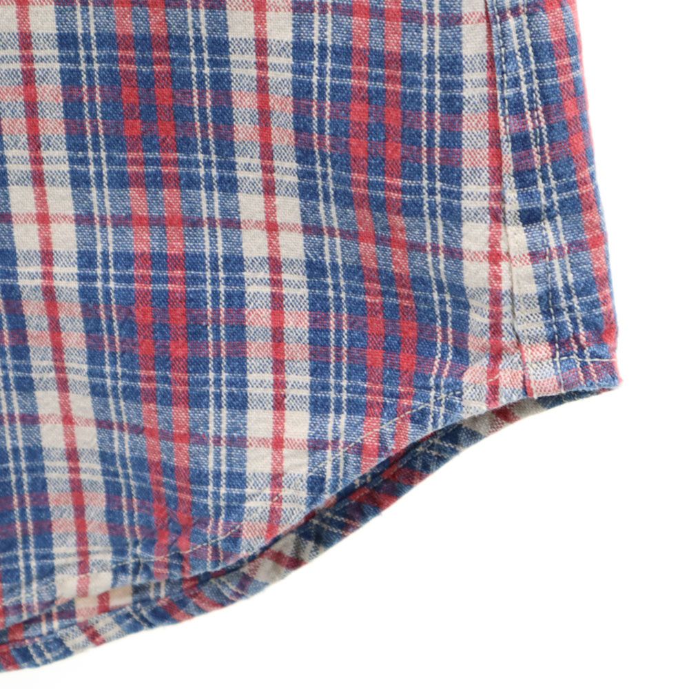 RRL ダブルアールエル 長袖 チェックシャツ XS レッド 他 Ralph Lauren ラルフローレン メンズ