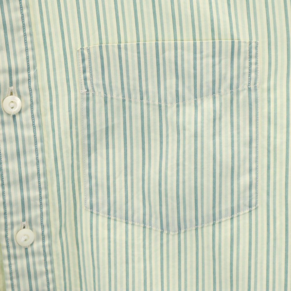 RRL ダブルアールエル ストライプ柄 長袖 シャツ 14 グリーン系 Ralph Lauren ラルフローレン キッズ