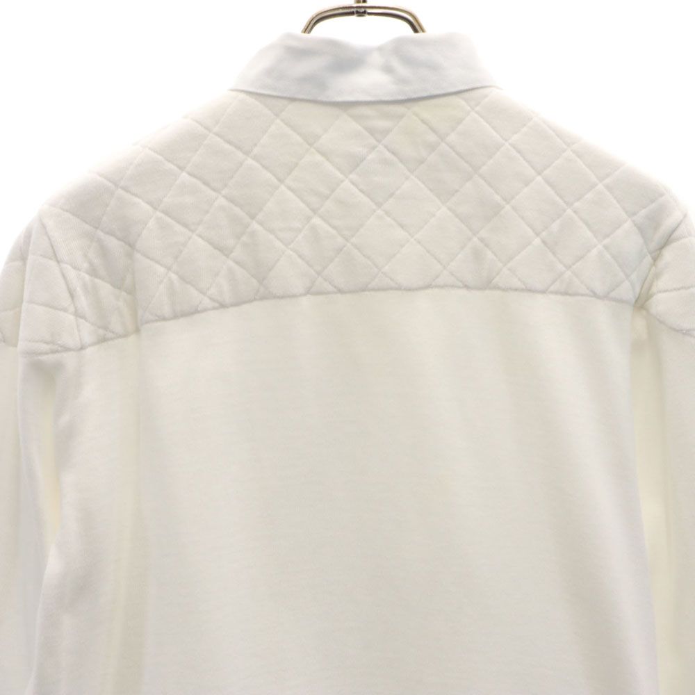 サウスツーウエストエイト イギリス製 長袖 ポロシャツ 32 ホワイト メンズ