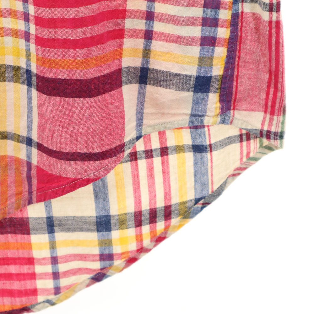 POLO COUNTRY ポロカントリー 80s 90s オールド チェック柄 長袖 ボタンダウンシャツ M マゼンタ 他 Ralph Lauren ラルフローレン メンズ