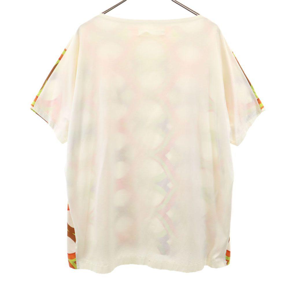 ジュンヤワタナベコムデギャルソン 00s 2009年 日本製 半袖 シルク カットソー S ホワイト 他 JUNYA WATANABE COMME des GARCONS レディース