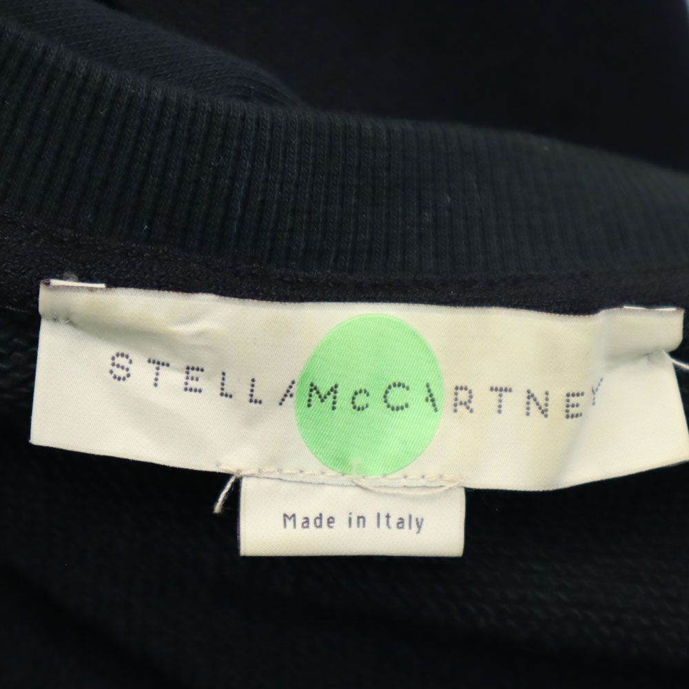 ステラマッカートニー 長袖 スウェット トレーナー 36 ブラック Stella McCartney レディース