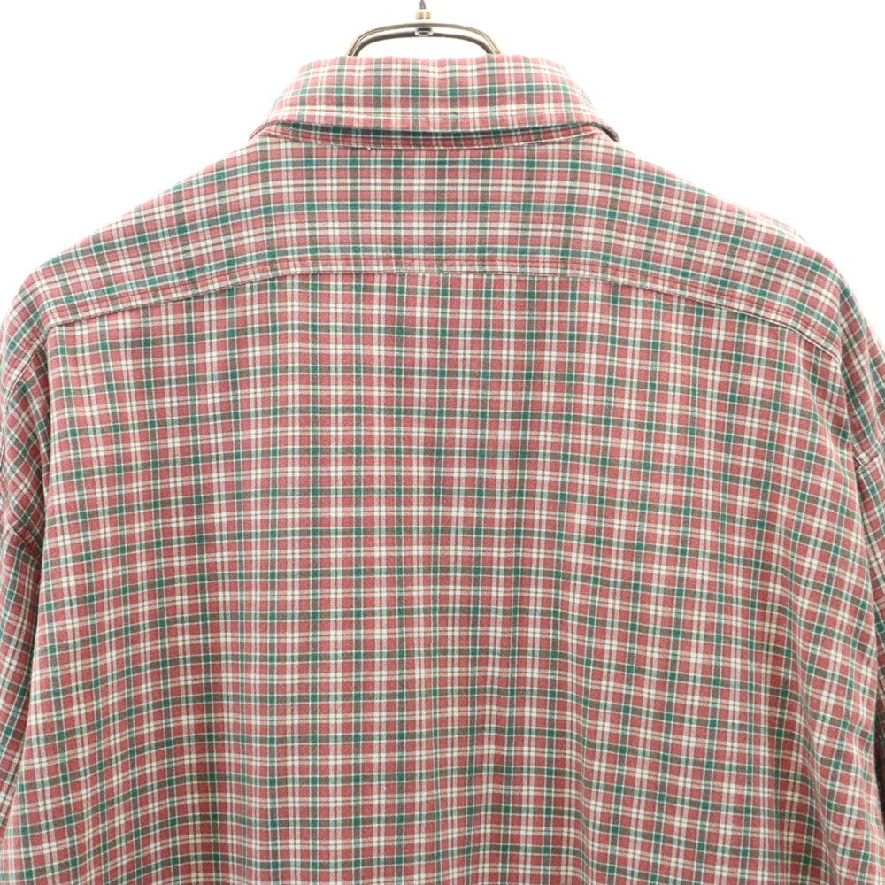 RRL ダブルアールエル 90s オールド 初期タグ 赤3星 長袖 チェックシャツ レッド系 RALPH LAUREN メンズ