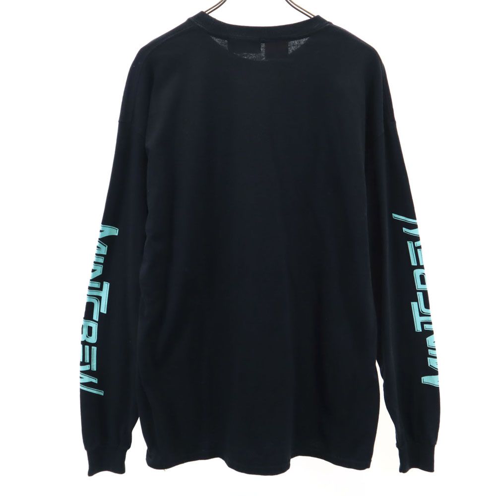 MINTCREW ミントクルー 長袖 Tシャツ L ブラック ロンT メンズ