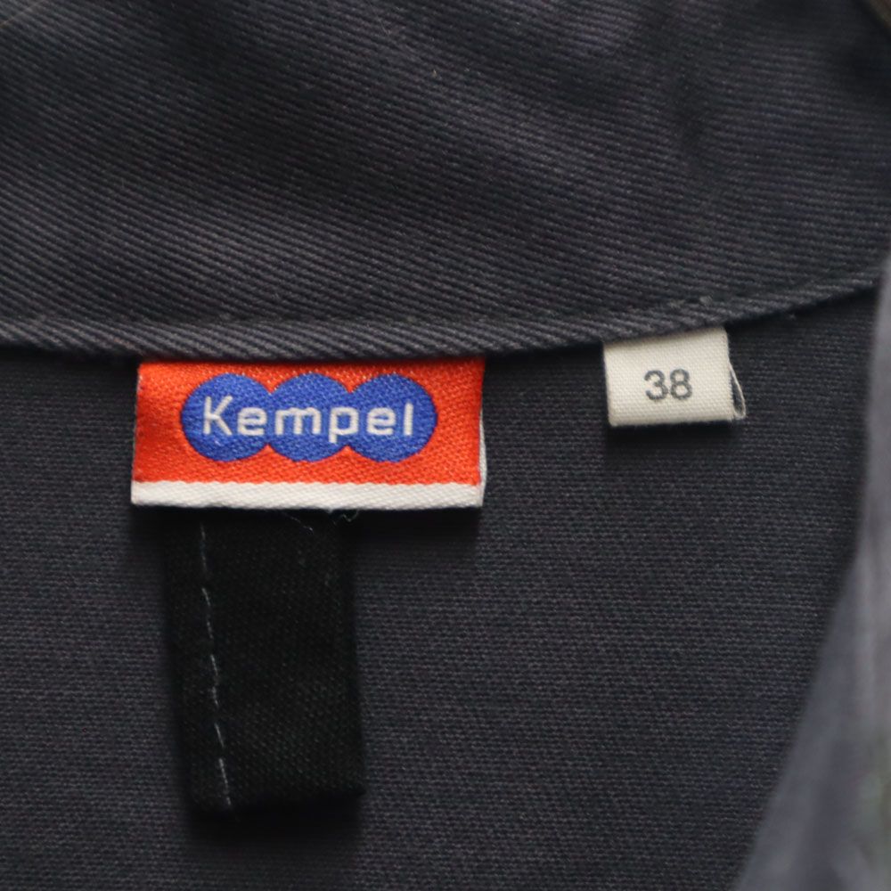 KEMPEL ケンペル EU製 コート 38 チャコールグレー メンズ