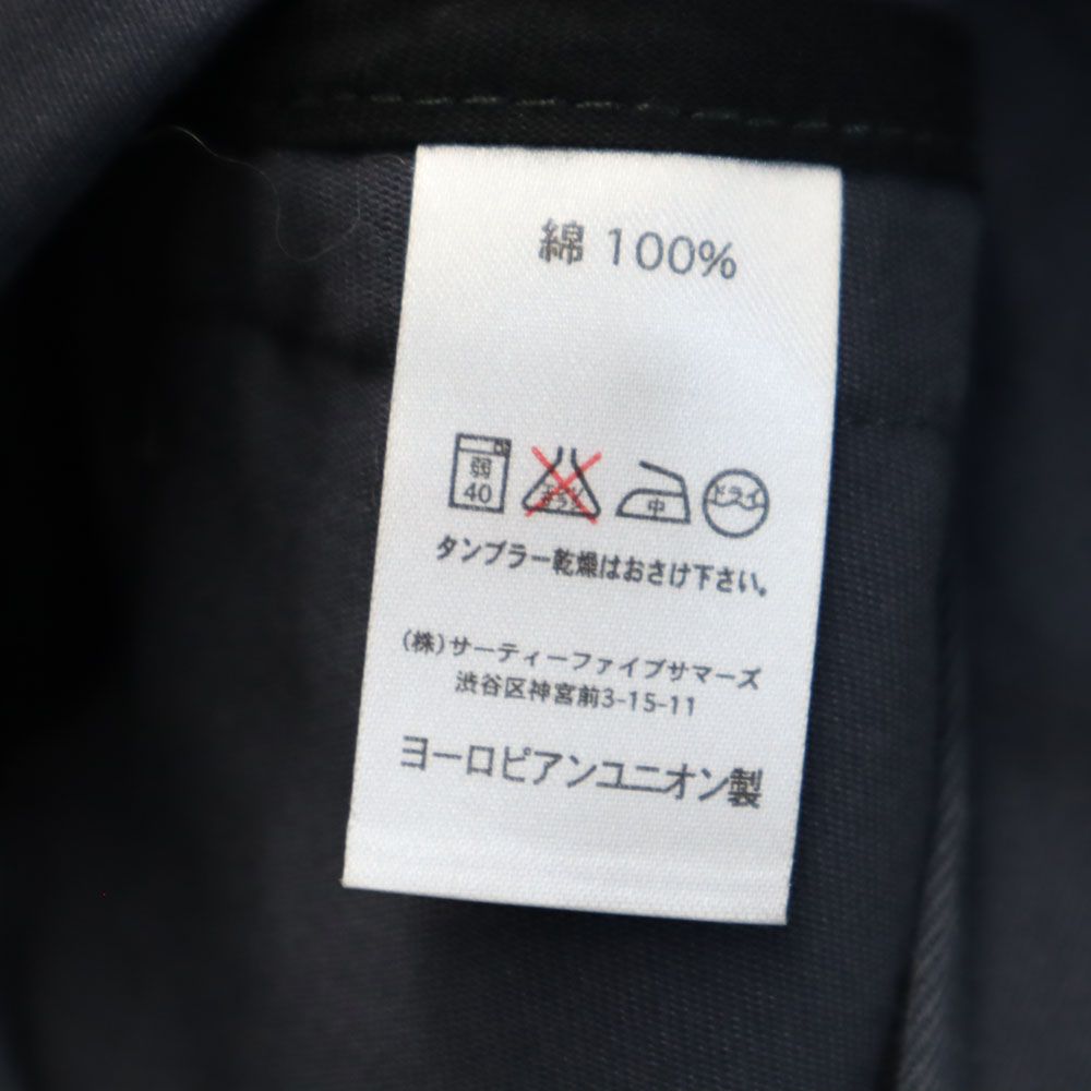 KEMPEL ケンペル EU製 コート 38 チャコールグレー メンズ