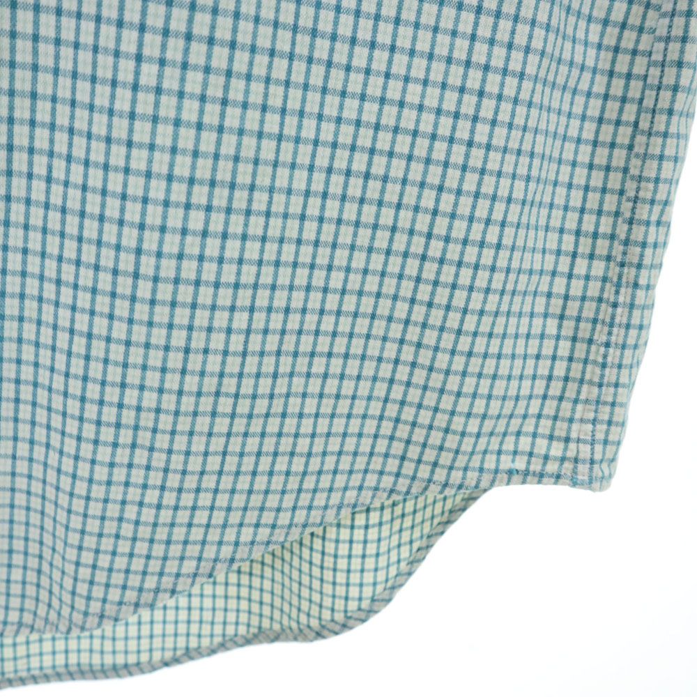 RRL ダブルアールエル 90s オールド 赤3星 初期タグ 長袖 チェックシャツ M グリーン系 メンズ