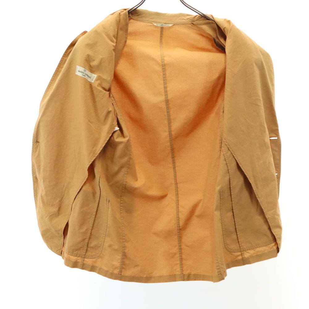 Valentino ヴァレンチノ テーラードジャケット 46 オレンジ系 メンズ