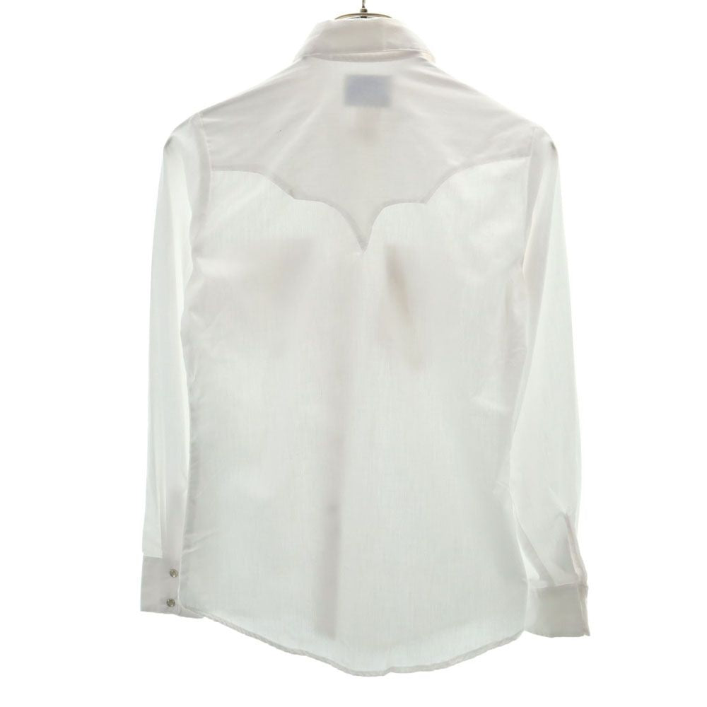 ロックマウント USA製 長袖 ウエスタンシャツ ホワイト RockMount レディース