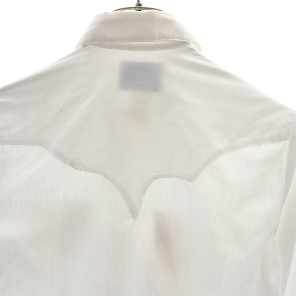 ロックマウント USA製 長袖 ウエスタンシャツ ホワイト RockMount レディース