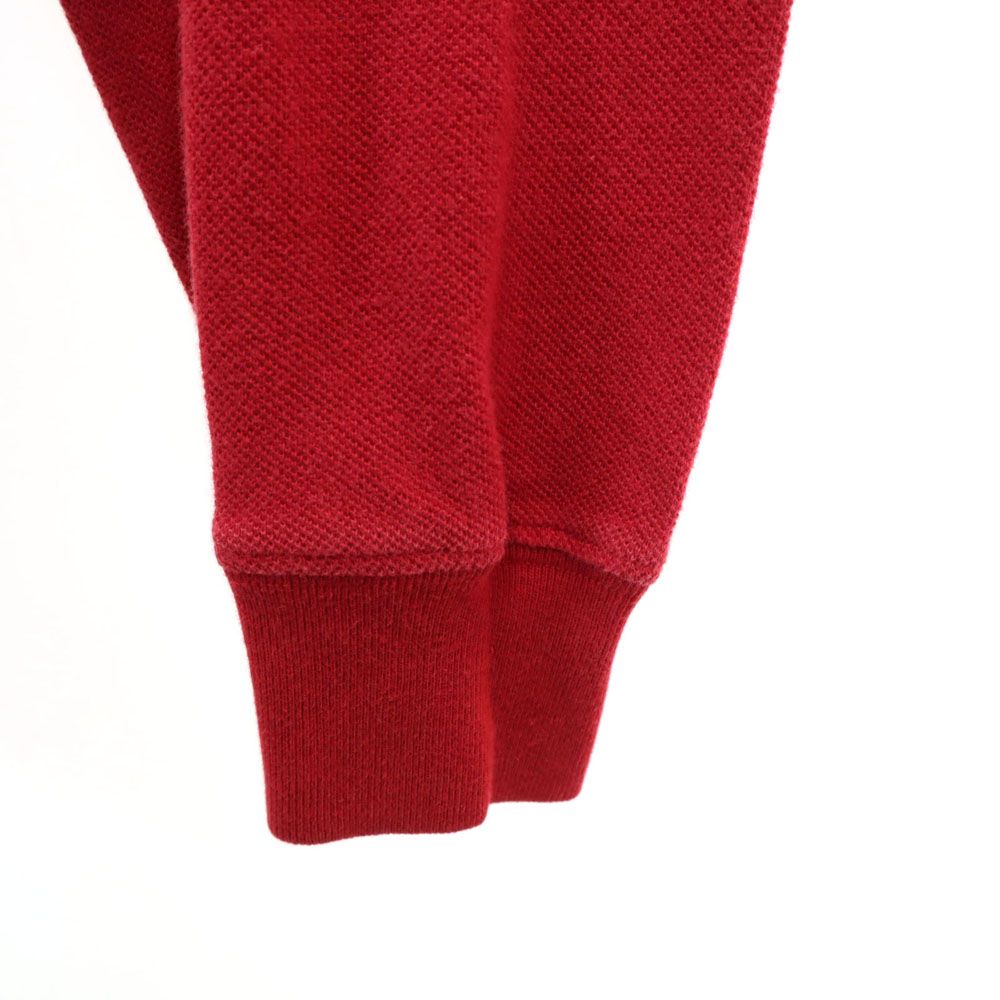 TOMMY HILFIGER トミーヒルフィガー 90s オールド フラッグタグ 長袖 カットソー レッド 鹿の子 メンズ