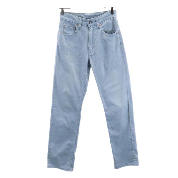 Levi's リーバイス 90s 552 ストレートデニムパンツ W26 水色 ジーパン レディース