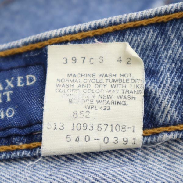 Levi's リーバイス 90s USA製 ストレートデニムパンツ w38 ジーパン ビッグサイズ メンズ