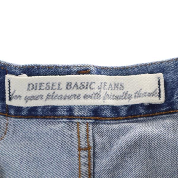 DIESEL ディーゼル イタリア製 カットオフ ストレートデニムパンツ w29 ボタンフライ ジーパン メンズ
