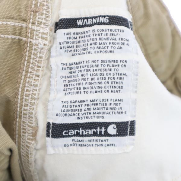 カーハート チノパンツ W36 ベージュ Carhartt メンズ