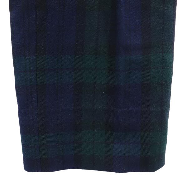 Pierre Cardin ピエールカルダン スラックスパンツ 70 緑×青 リラックスパンツ メンズ