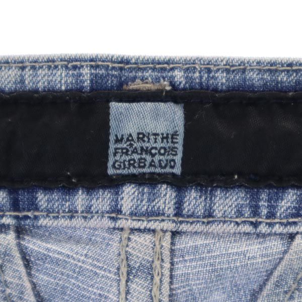 MARITHE + FRANCOIS GIRBAUD マリテフランソワジルボー 日本製 ブーツカットデニムパンツ S ジーパン レディース